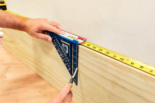 Rapid Rafter Metal - Professional Dual-Sided Framing Tool for Plumb & Seat Cuts